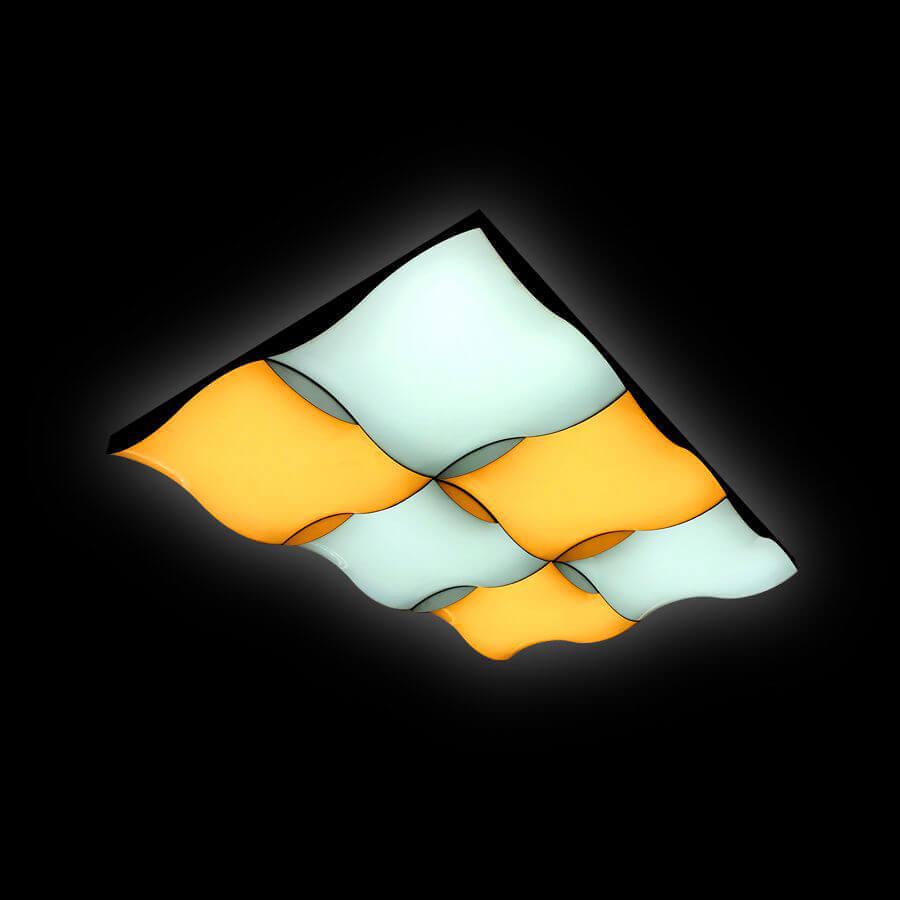 Потолочный светильник светодиодный белый Ambrella light Orbital Parrus FP2356 WH 192W D720*480 AMBRELLA LIGHT ORBITAL PARRUS 00-3890585 Белый  - Вид №1