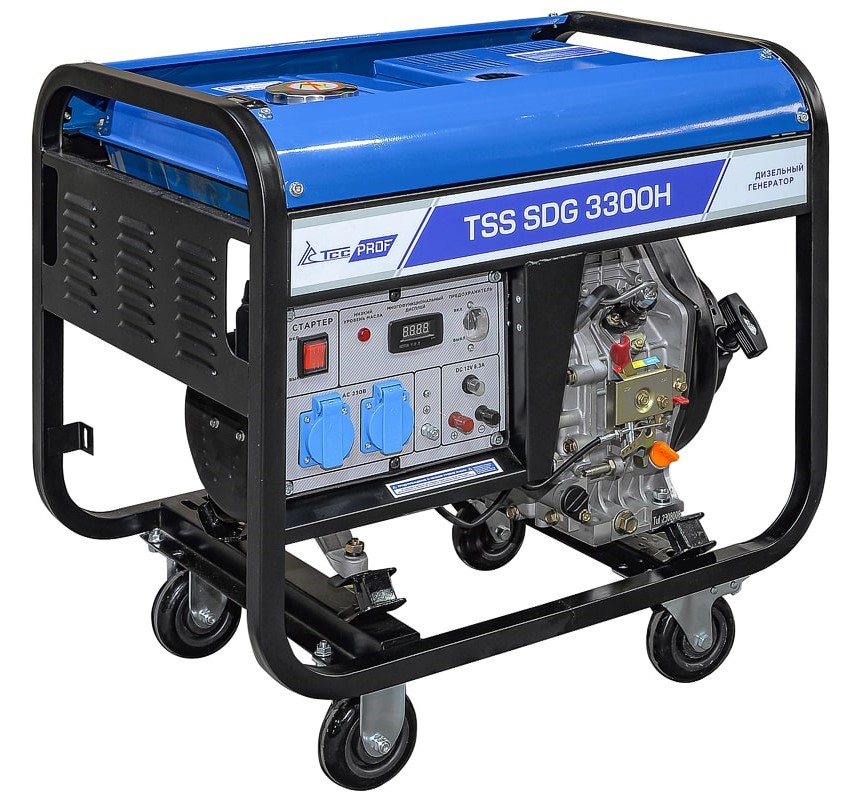 Электрогенератор  дизельный  ТСС SDG 3300H 9101177 STDN-0033290