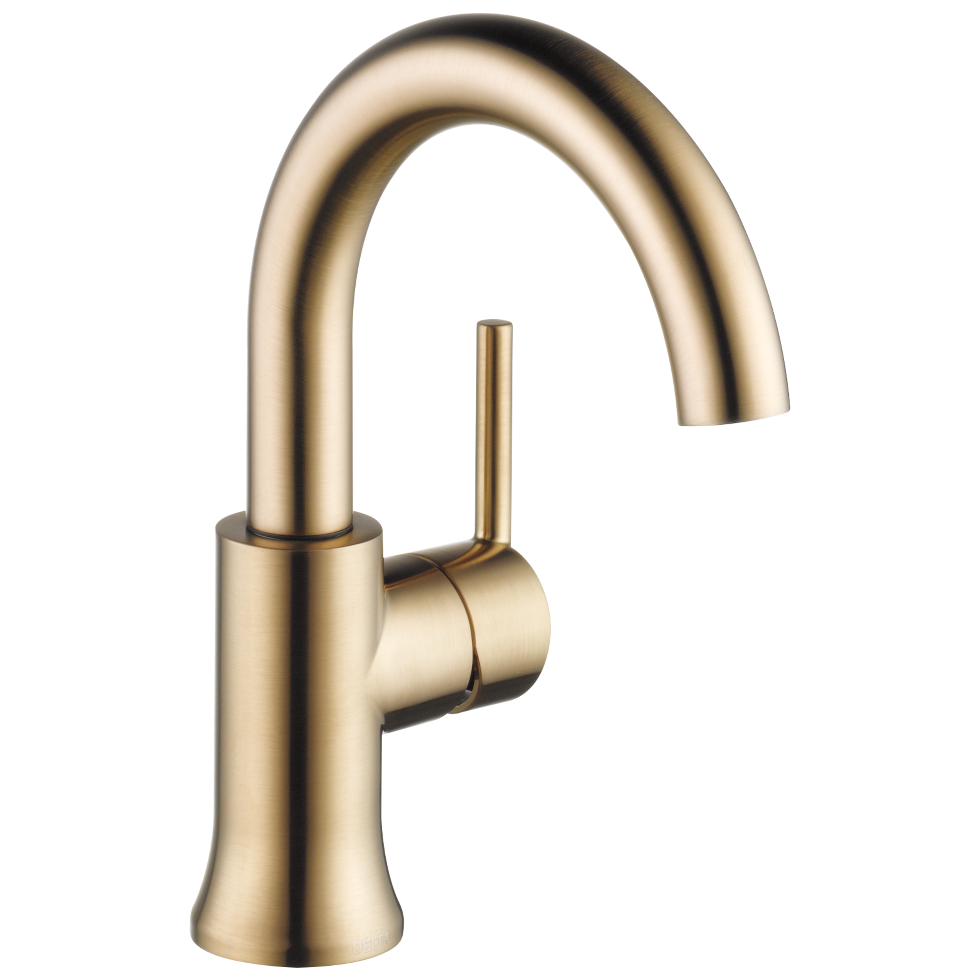 559HA-CZ-DST Смеситель для ванной с высокой дугой с одной ручкой Delta Faucet Trinsic Шампанское бронза 