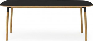 602836 Стол 95 x 200 см Черный / Дуб Норманн Копенгаген Normann Copenhagen Form