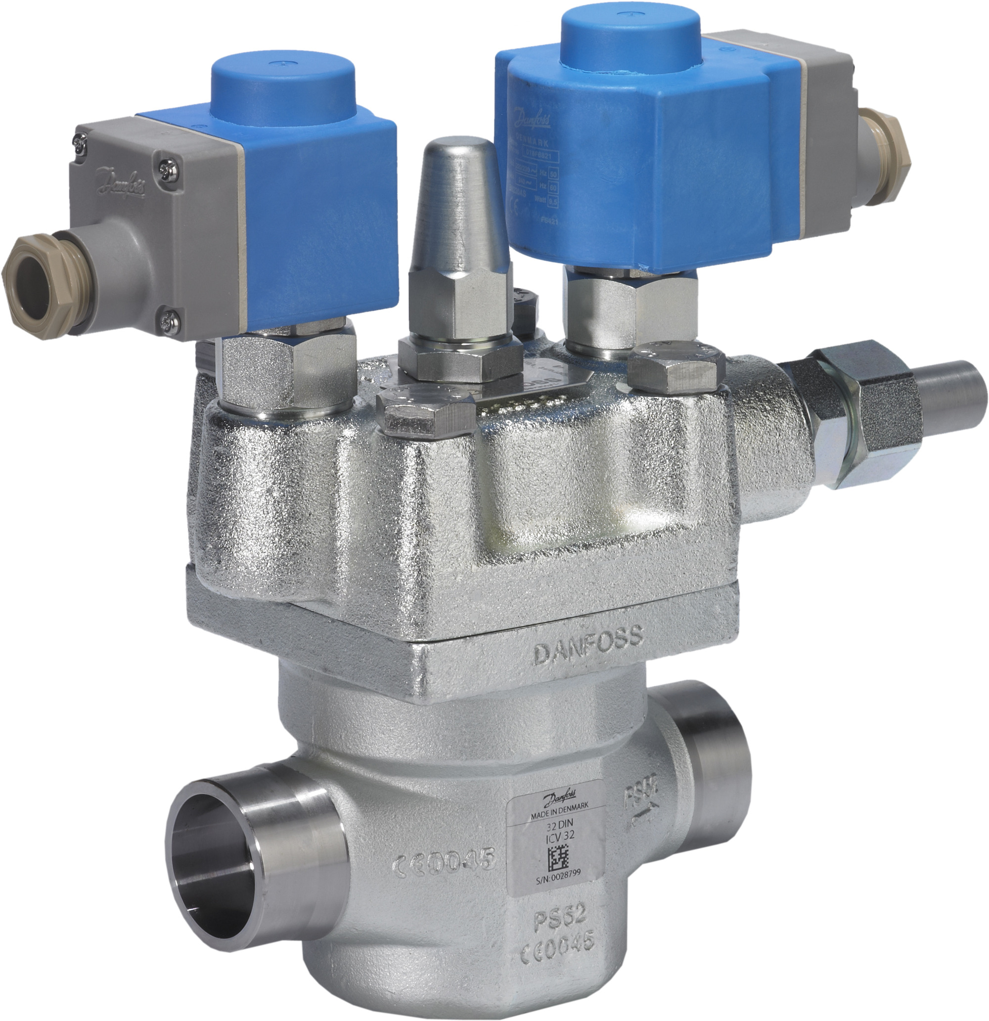 Danfoss ICLX — двухступенчатые клапаны ICLX 65 (D 65) Клапан соленоидный 027H6040  - Вид №15