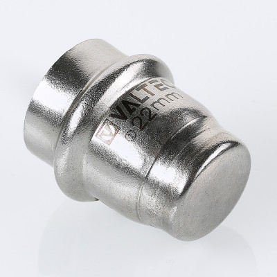 VTi.961.I.000054 Фитинг из нержавеющей стали – заглушка Valtec 54 мм  - Вид №1