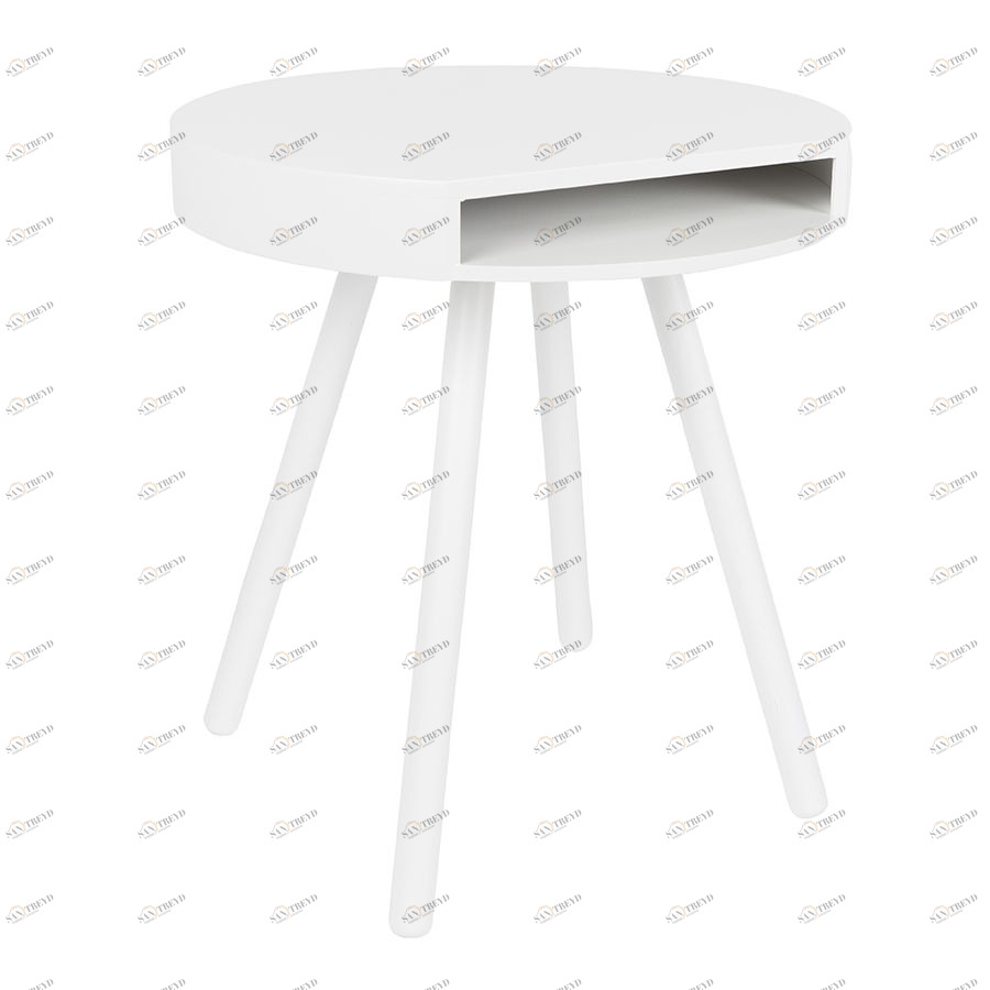 Стол журнальный Hide & Seek белый Zuiver 2300021