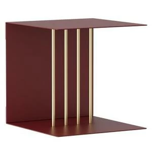 Полка с разделителем Teaser, рубиново-красная