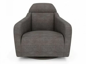 Huppé Кресло-качалка из ткани с подлокотниками Teo L5605