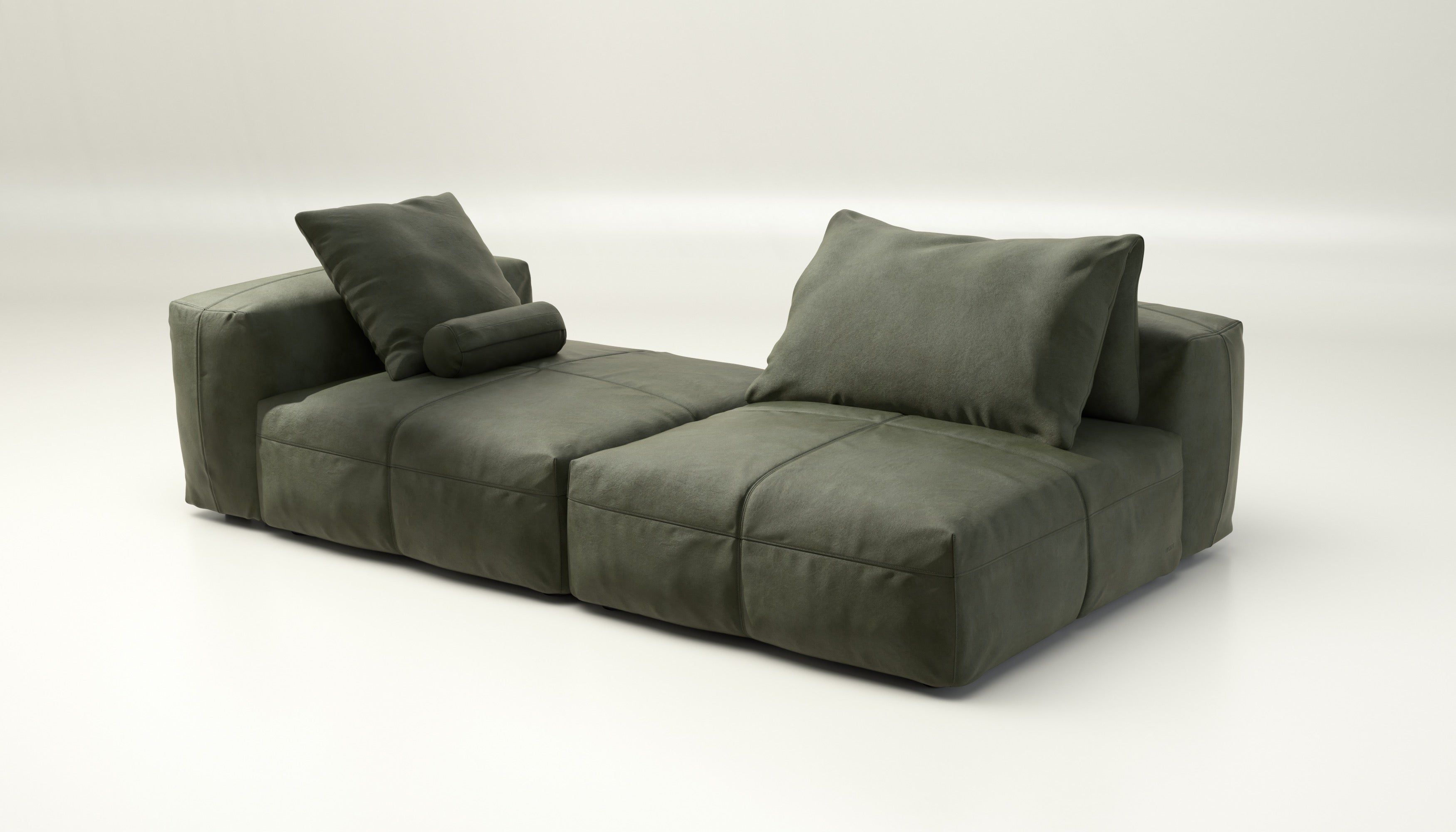 Кожаный модульный диван vetsak Leather ARCH-00022427 - Вид №3