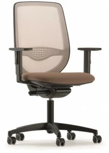 Quadrifoglio Поворотный офисный стул из сетки Okay