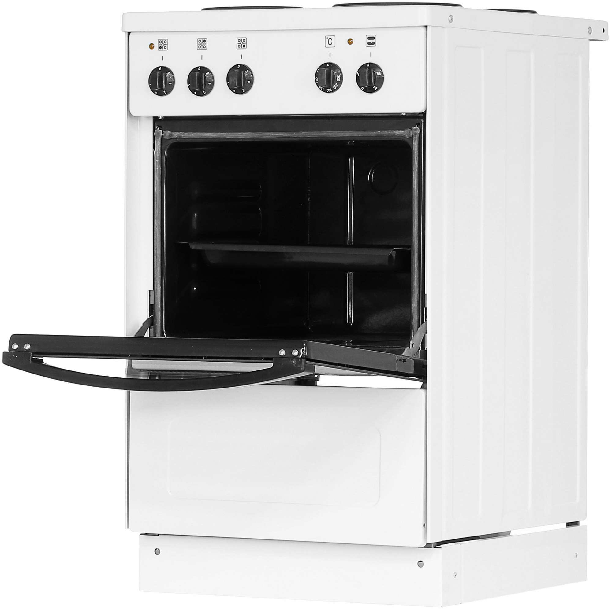 8146677 Электрическая плита МЕЧТА 341Ч [50 см, эмал. сталь, конф.-3 шт, 48.7 л, ящик, белый] STDN-0005683 - Вид №4