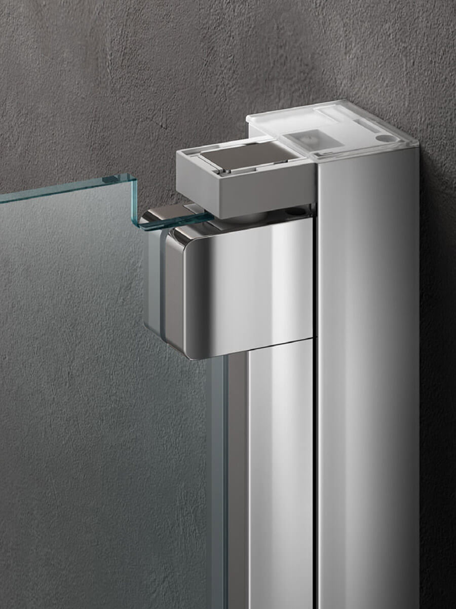 Маятниковая дверь для душевого уголка Provex Jolly JE 2070 JE 05 GL с неподви 2070JE05GL - Вид №2