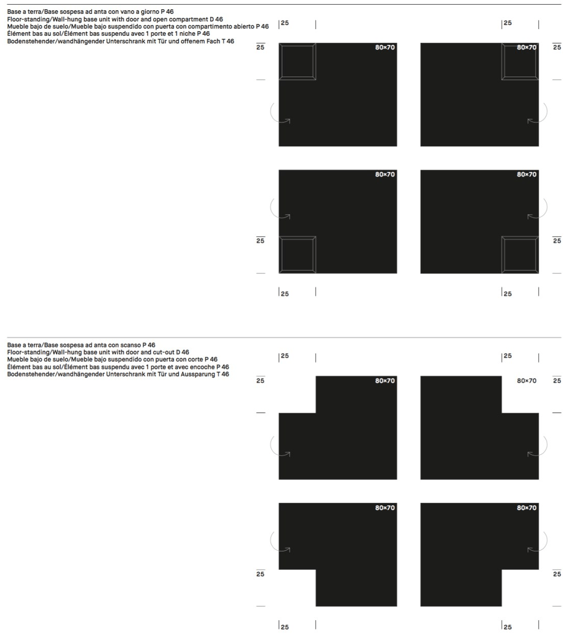ZANETTE Модульный подвесной буфет из дуба Lei sun-id-1494109 - Вид №1