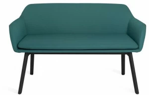 Real Piel 2-местный тканевый диван Nur