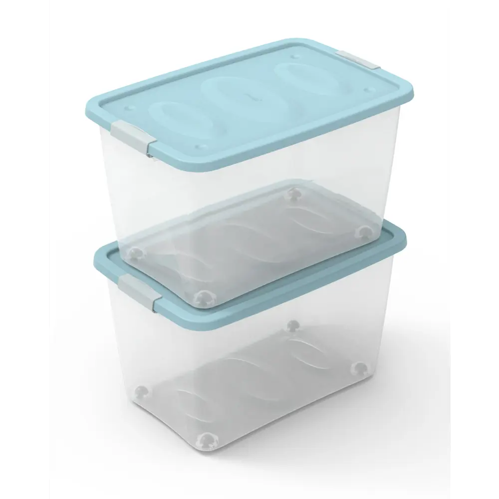 Универсальный контейнер MARTIKA с крышкой и колесами для систем хранения 18540339 Ящик STLM-0011180 - Вид №13