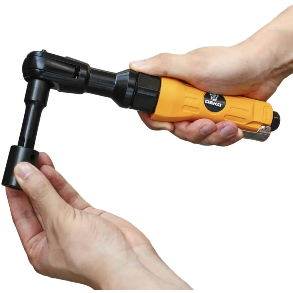Трещотка пневматическая Deko Set 3 DKPT03, 81 Нм, с набором насадок, 15 предметов STLM-2157108 - Вид №5