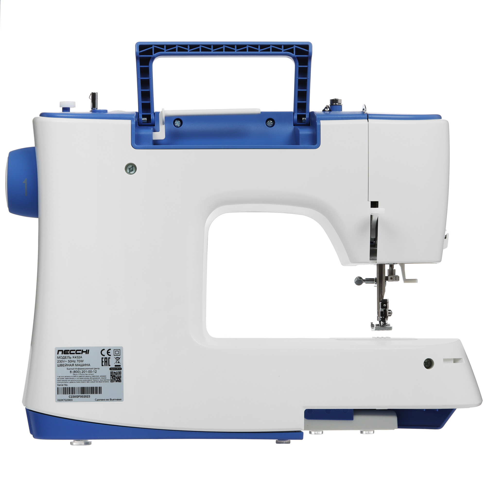 9028364 Швейная машина Necchi K432A STDN-0092374 - Вид №3