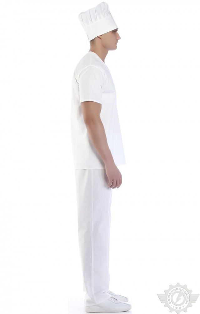60864 Костюм пекаря  Повар  размер 44-46/170-176 Спецодежда  - Вид №9