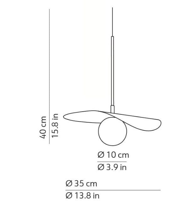 Металлический подвесной светильник In Stock KDLN ARCH-00023436 - Вид №3