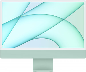 MJV83RU/A 24-inch imac with retina 4.5k display: m1 chip with 8-core cpu and 7-core gpu, 256gb - green Apple