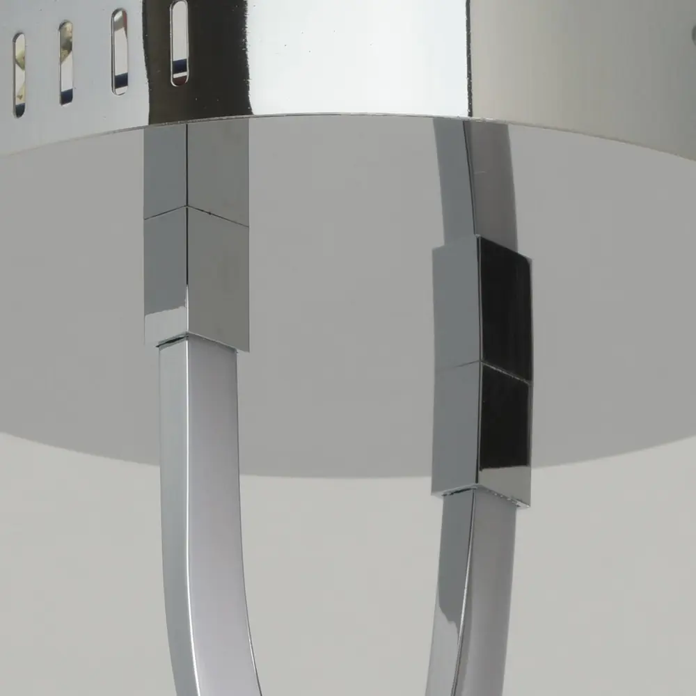 Люстра потолочная светодиодная «Аурих» 9 м2 теплый белый свет цвет хром 81973843 STLM-2055232 DEMARKT  - Вид №5