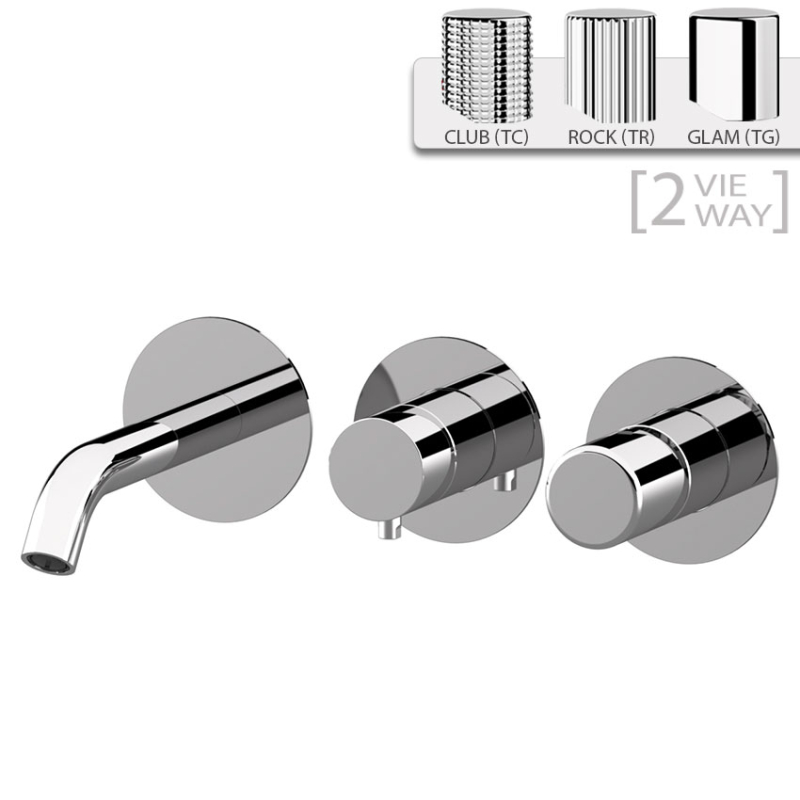 TG700D2P Смеситель для ванны DANIEL RUBINETTERIE Trilogy - Вид №2