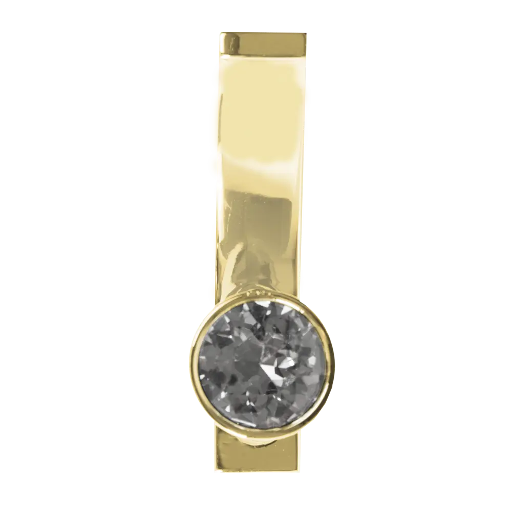 Крючок мебельный Ajax MB-LM/K-004 1.5x7.1x3.7 см цвет золото STLM-2182691 - Вид №1