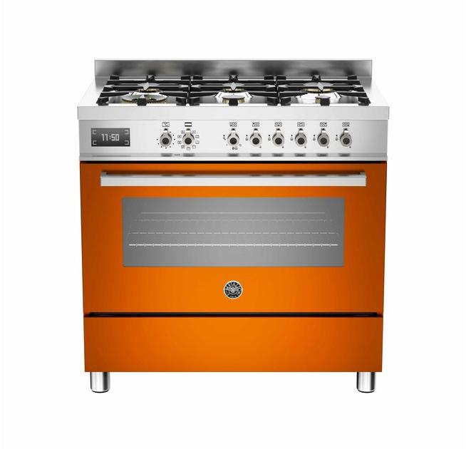 Bertazzoni Профессиональная отдельно стоящая кухня Professional Pro90 6 mfe s - Вид №4