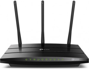 Archer C1200 Ac1200 dual band wireless gigabit router, broadcom, 867mbps at 5ghz + 300mbps at 2.4ghz, 802.11ac/a/b/g/n, beamforming, 1 gigabit wan + 4 gigabit lan, wireless on/off, 1 usb 2.0 ports, 3 fixed antennas TP-Link