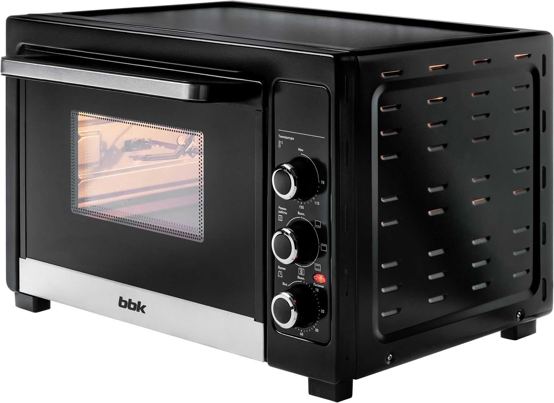9906777 Мини-печь BBK OE4084MC черный STDN-0129725 - Вид №2