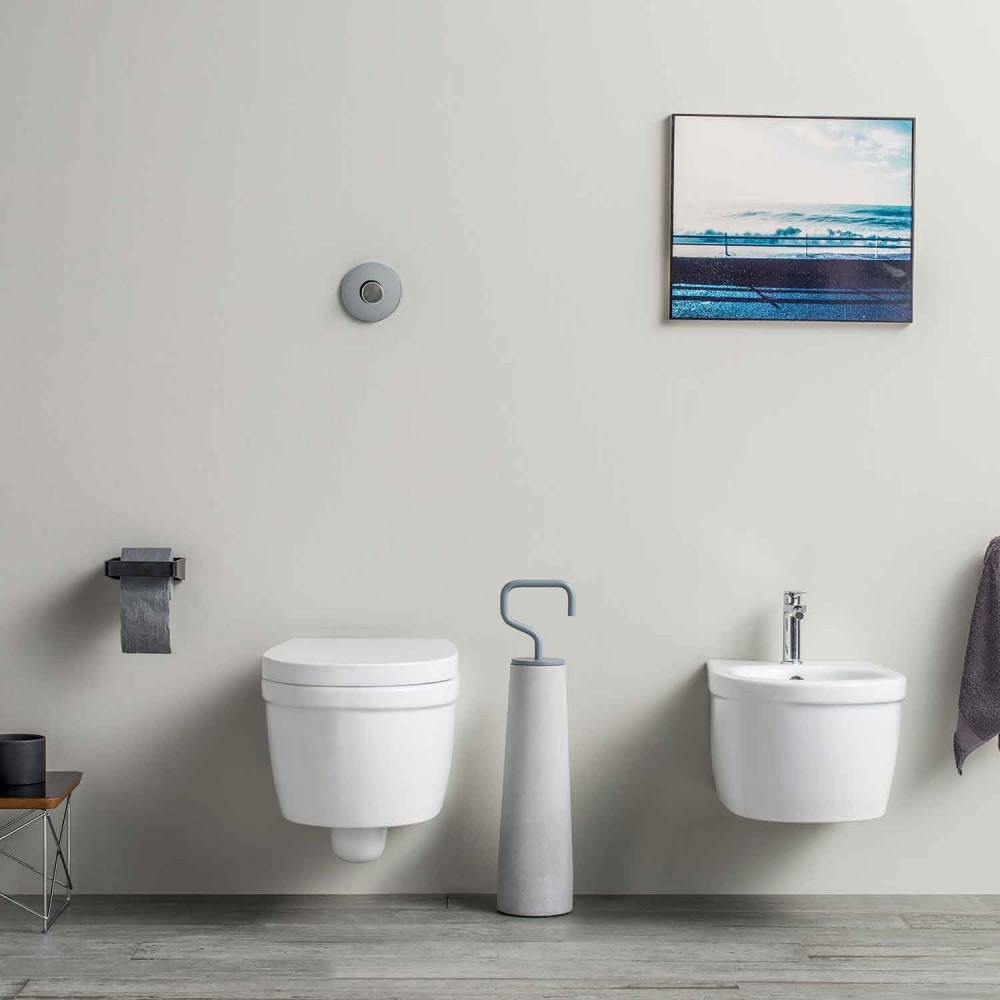 EVSCOGGEVER Life Design Держатель для ершика с ручкой - Street Street Серый - Вид №6