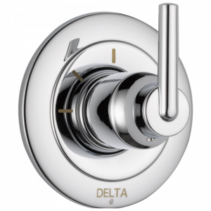 T11859 3-позиционная регулировка 2-портового дивертора Delta Faucet Trinsic Хром
