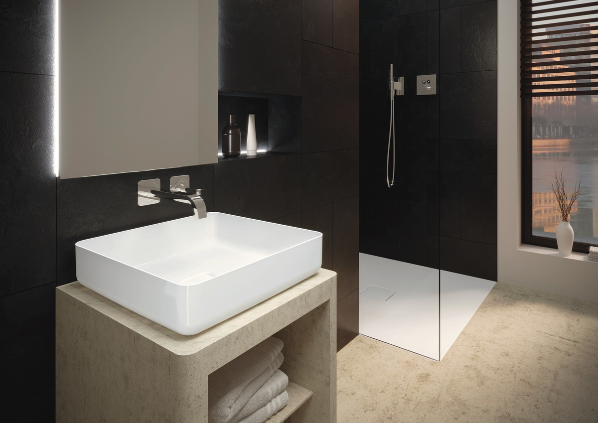 Умывальник KALDEWEI Сталь эмалированная 3184 448 теплый серый 60 3184448 - Вид №5