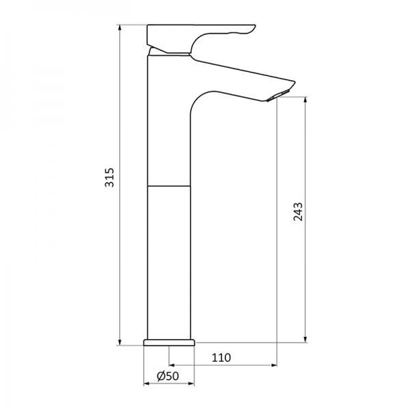 Смеситель для раковины TENDER GRB MIXERS 919900 - Вид №1