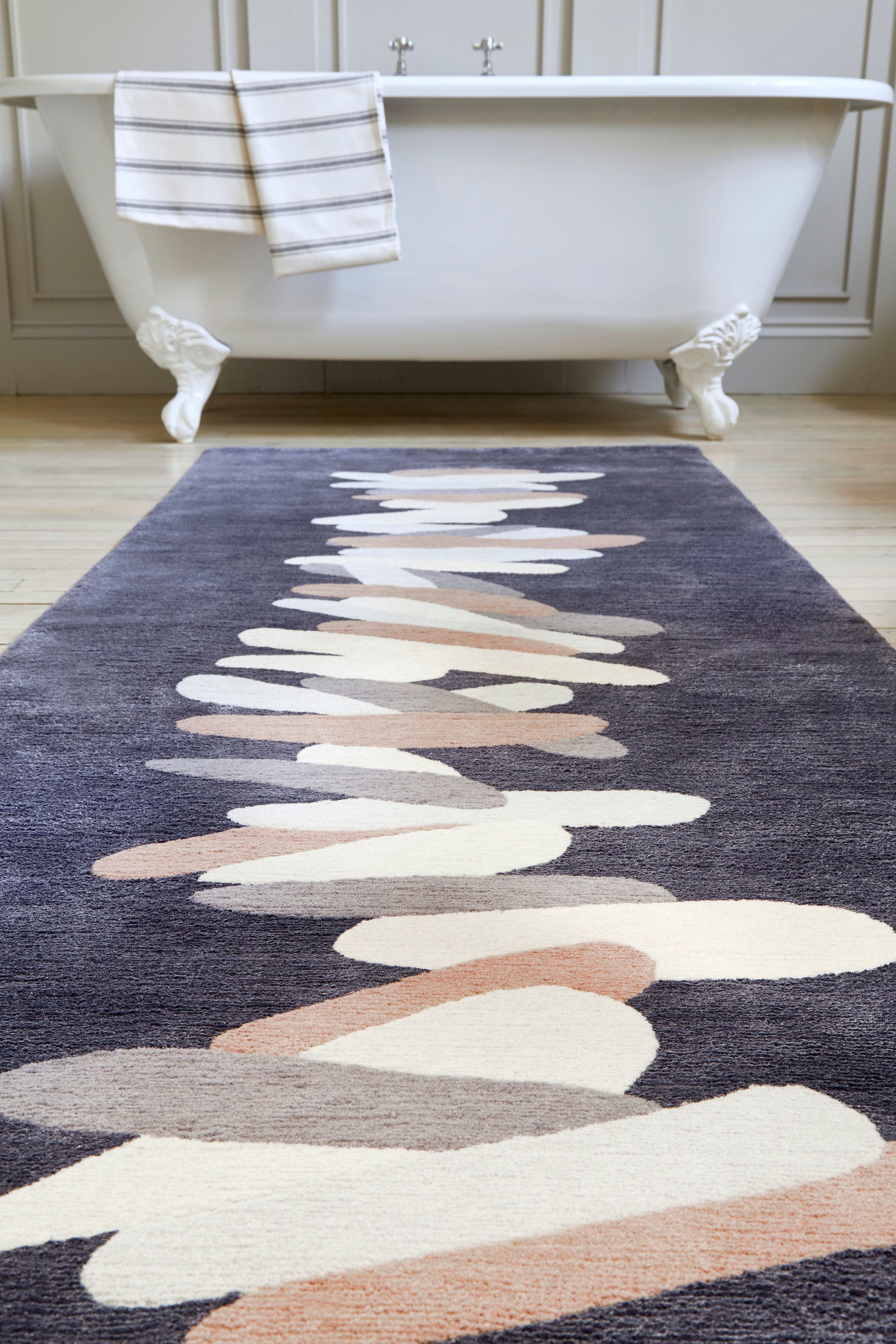 Прямоугольный ковер ручной работы из шерсти Deirdre Dyson вид ARCH-00111665 - Вид №2