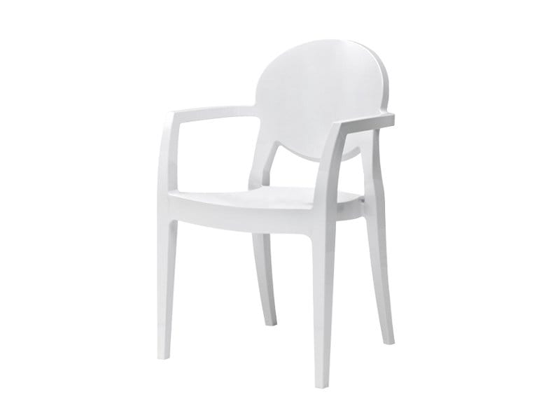 Штабелируемый стул из поликарбоната с подлокотниками S-CAB Igloo ARCH-00124350 - Вид №4