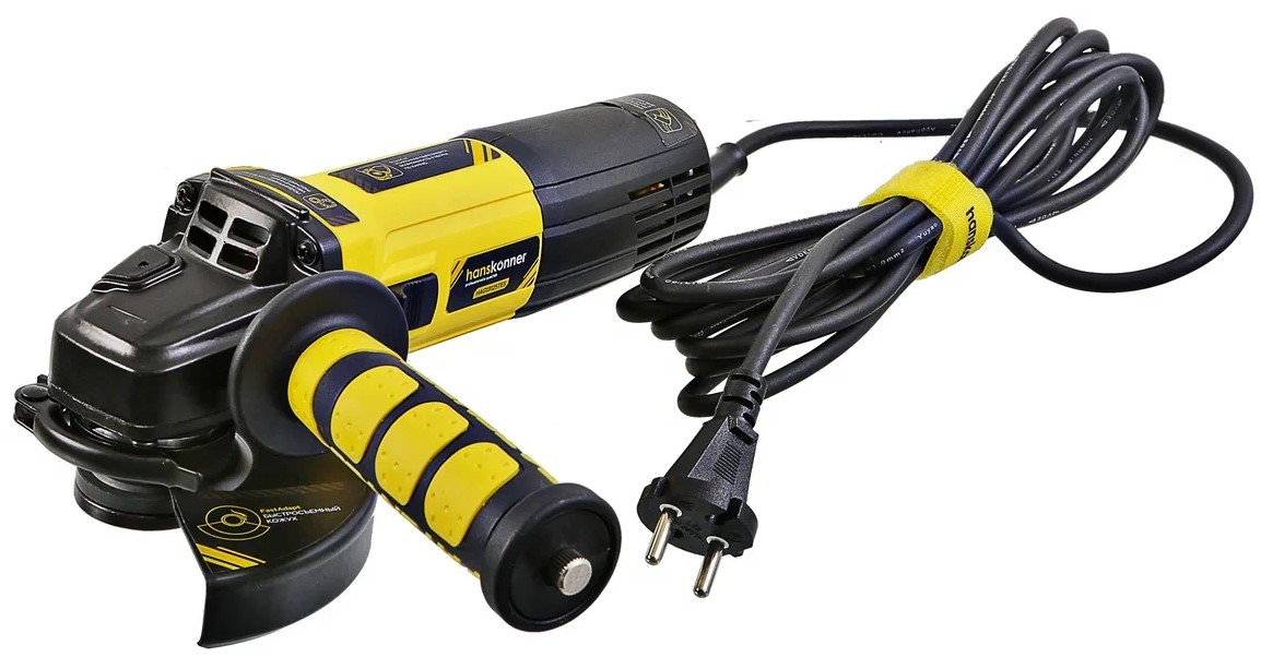 Углошлифовальная машина (УШМ) Hanskonner HAG13125TES 9070776 STDN-0000856 - Вид №7