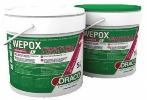 DRACO Прозрачная алифатическая эпоксидная смола Resine e sistemi di rivestimento continuo