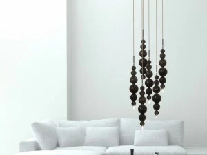 ILFARI Подвесной светильник в современном стиле с прямым светом из стекла Tears from moon