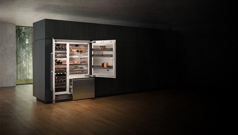 Gaggenau Холодильник для вина из нержавеющей стали со стеклянной дверцей Serie 200 Rw466364  - Вид №5