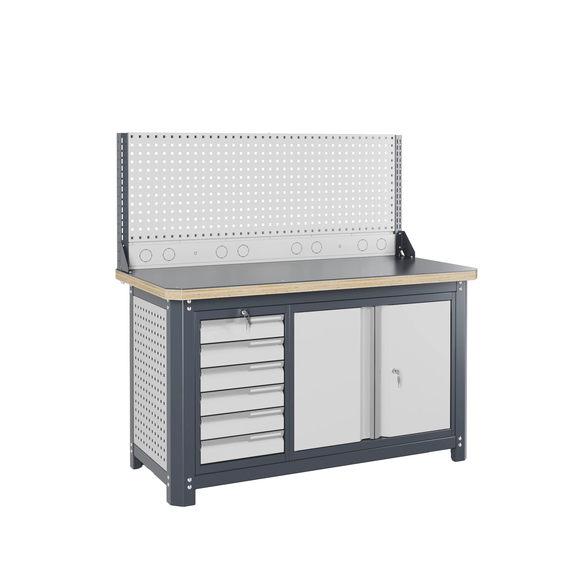 Верстак слесарный MCN 1552.S6L7-1R Верстакофф 111564