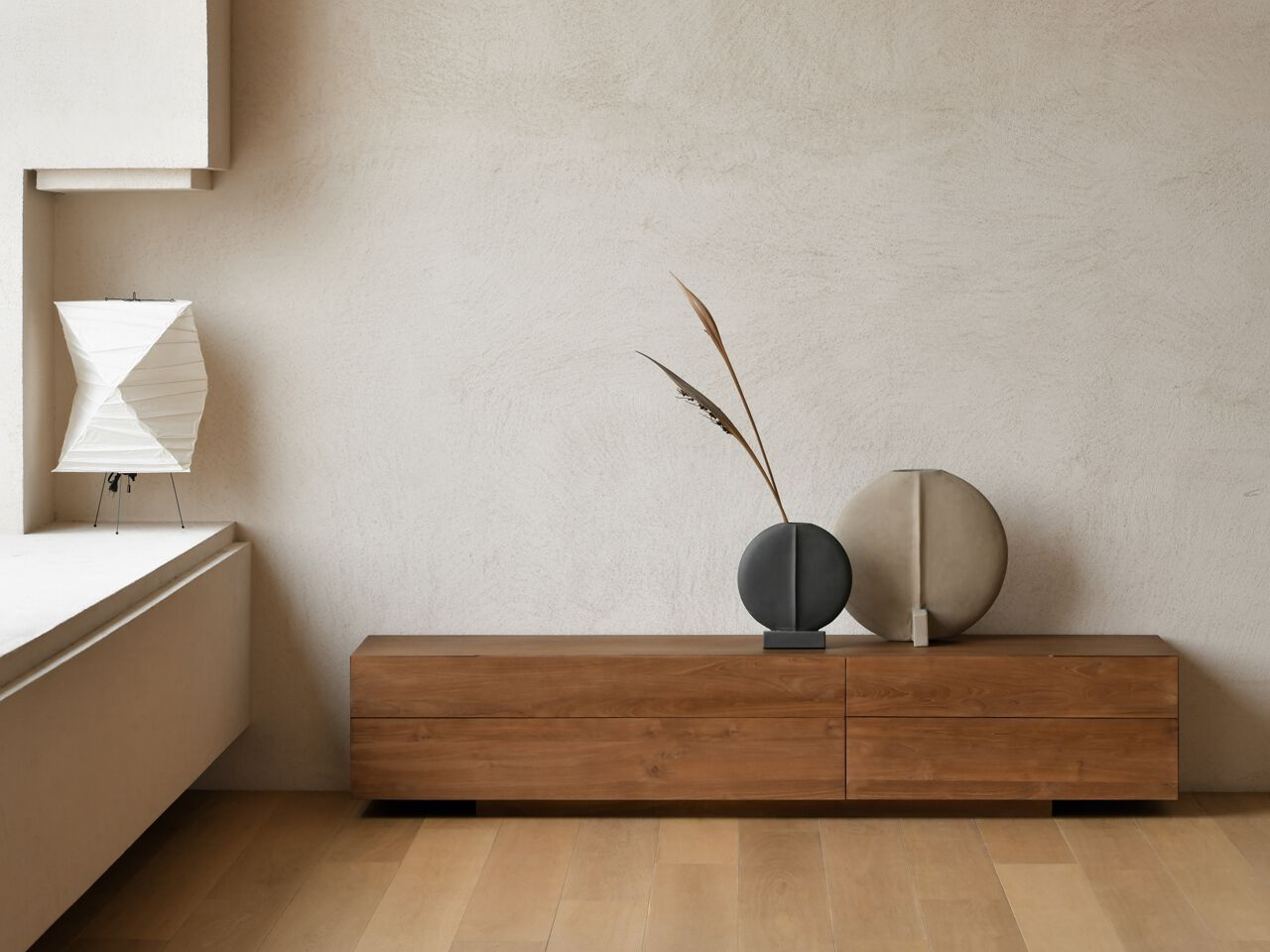 Шкаф для телевизора из массива дерева с ящиками Air Division ARCH-00087684 - Вид №7