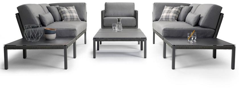 solpuri Квадратный стеклянный садовый журнальный столик Club sun-id-1427384 - Вид №2