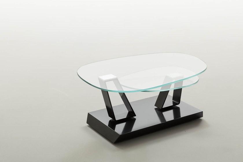 Ozzio Italia Низкий хрустальный стол  T056  - Вид №6