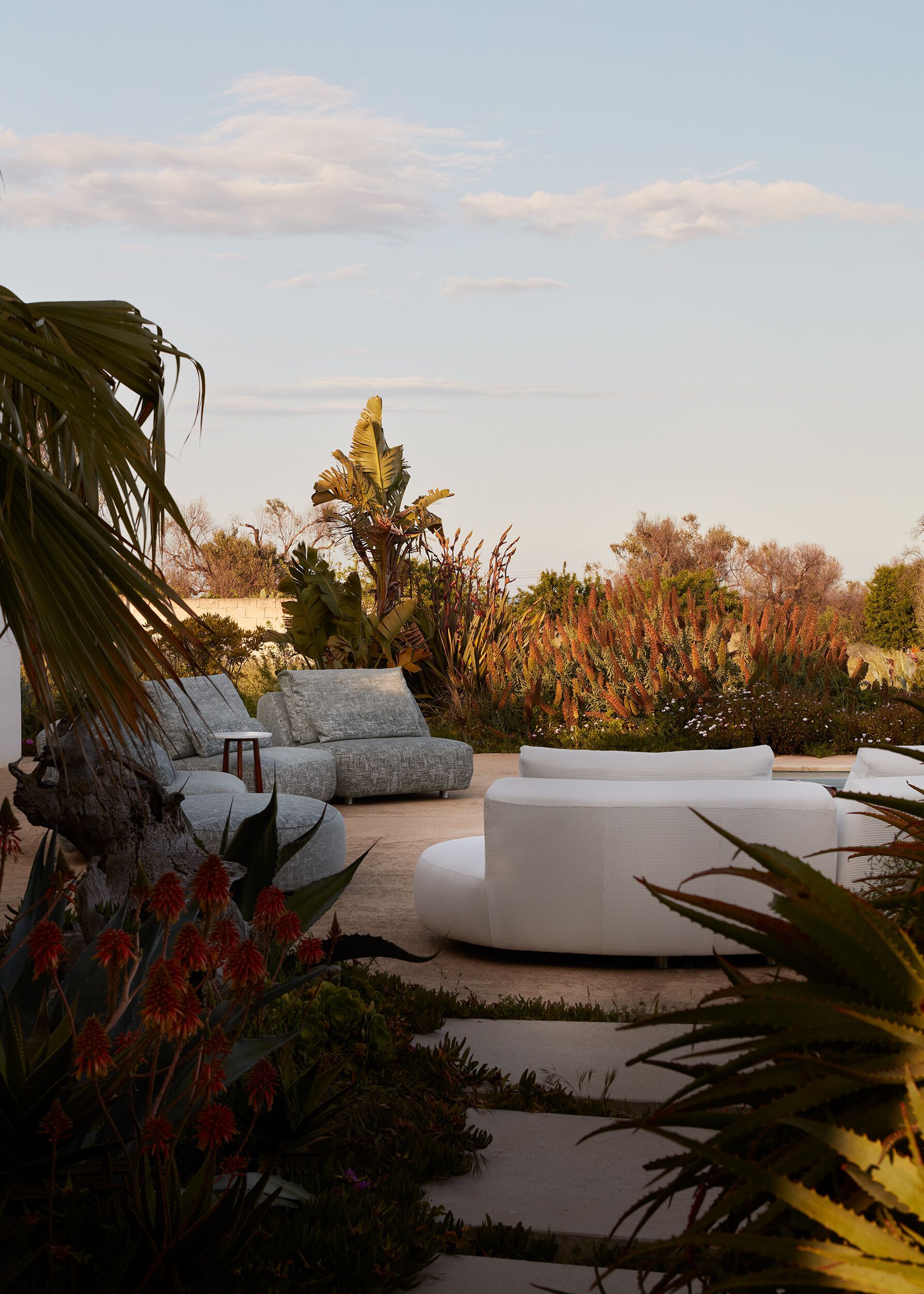 Тканевый модульный садовый диван Exteta Moonlight ARCH-00030262 - Вид №7