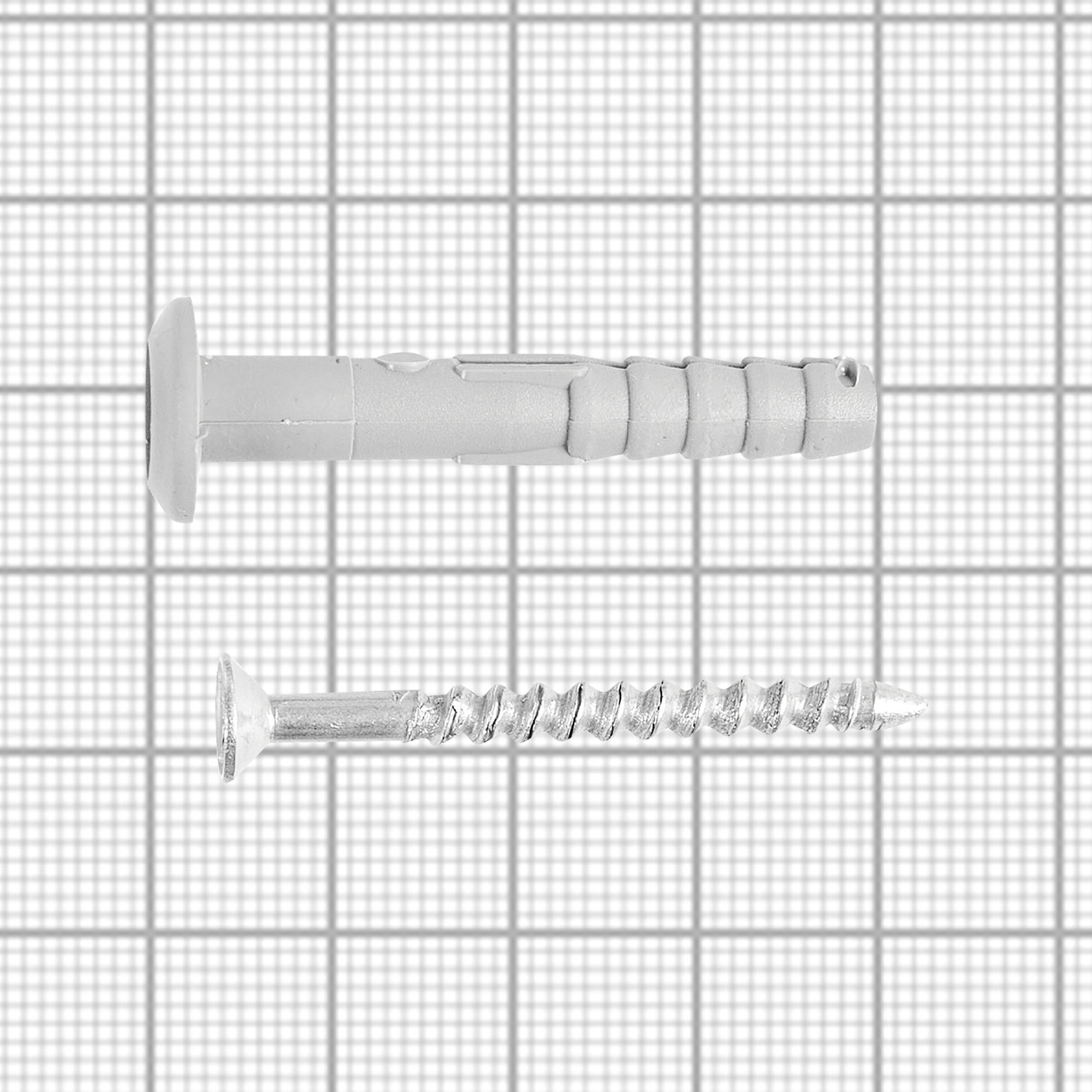 TECH-KREP Набор дюбель-гвоздей для монтажа плинтусов 6,0х40 мм 84317374 STLM-0048425 - Вид №4