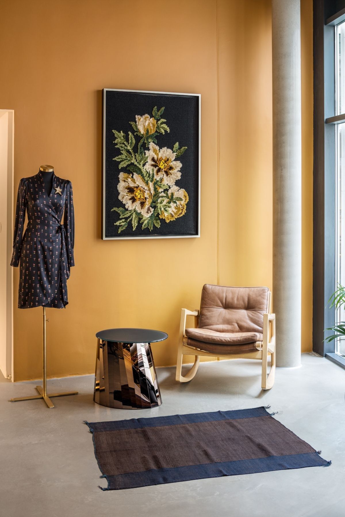 Кресло-качалка с подлокотниками Classicon Euvira ARCH-00098698 - Вид №3