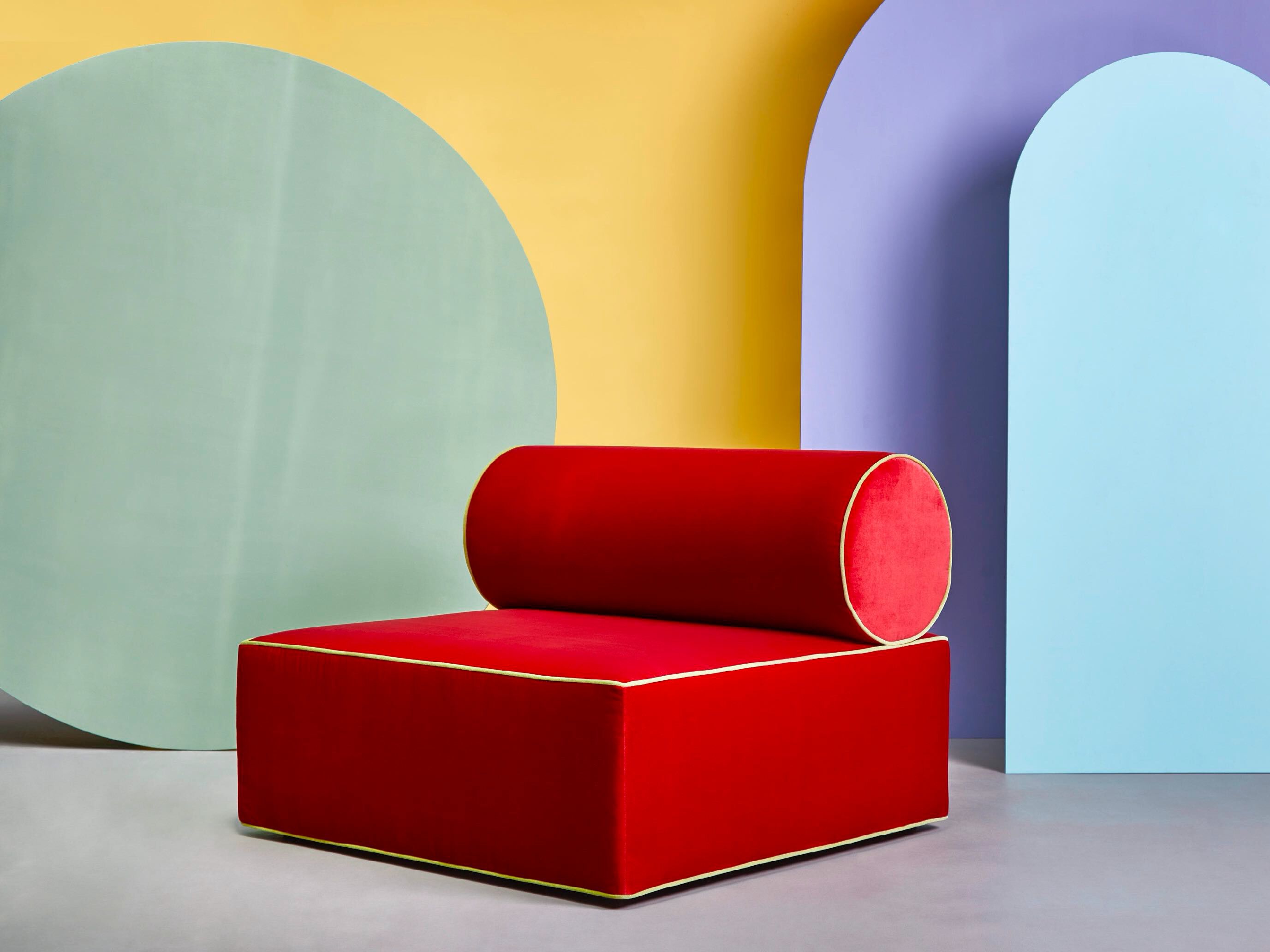 Тканевое кресло Paolo Nesi Graphius ARCH-00093274