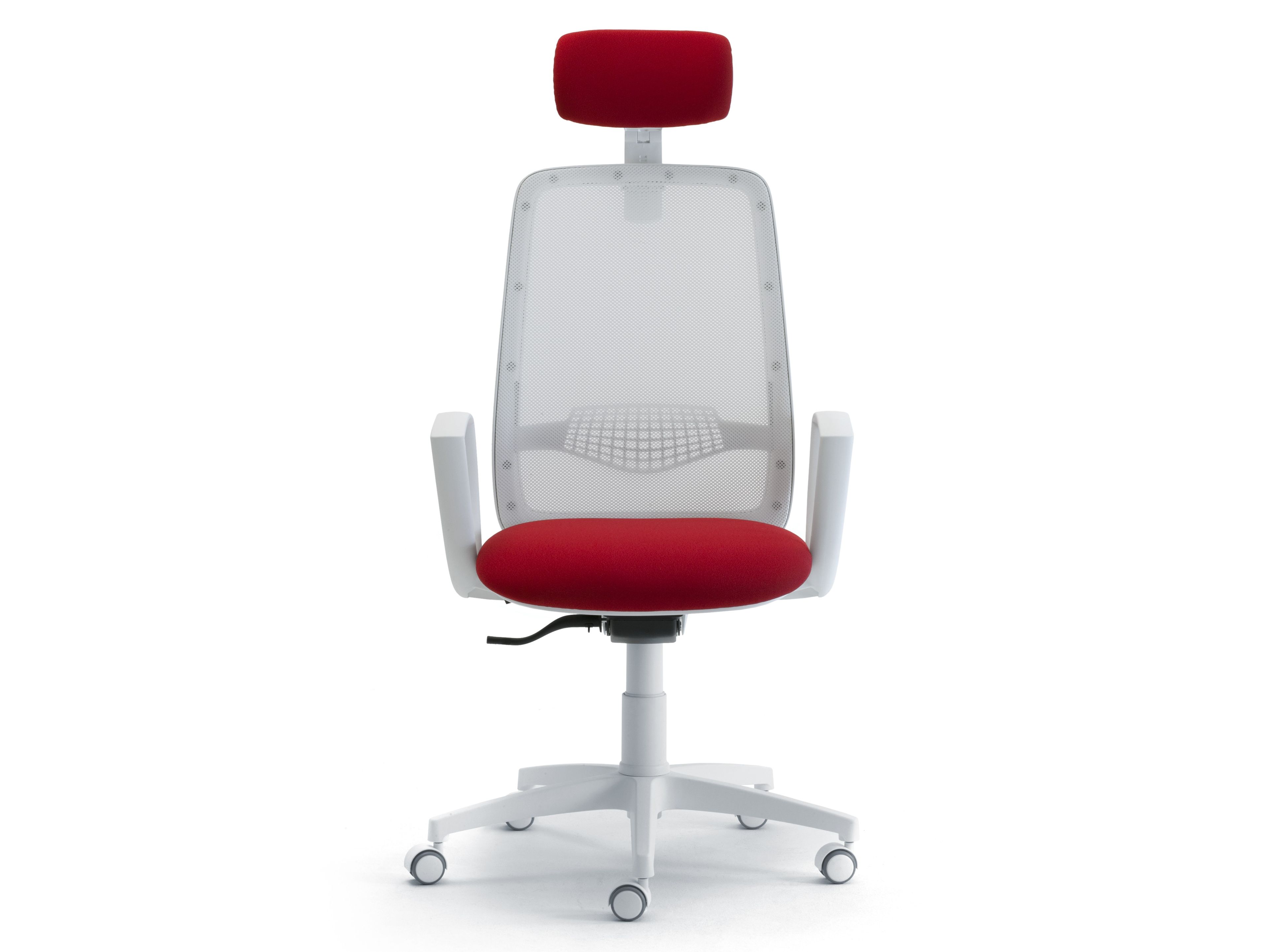 5-спицевое тканевое вращающееся офисное кресло с подголовником Leyform Star ARCH-00070637 - Вид №6