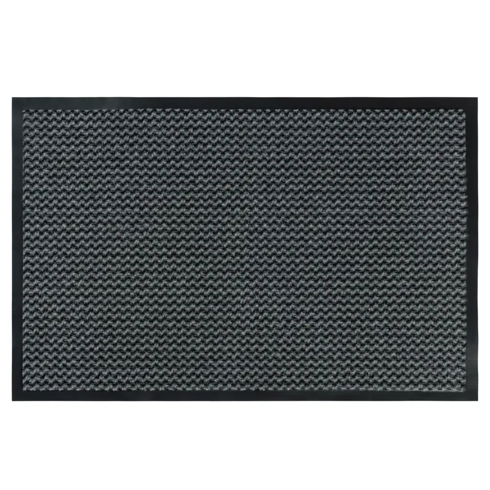 Коврик Велий Нептун 80x120 см полипропилен цвет серый STLM-2194902