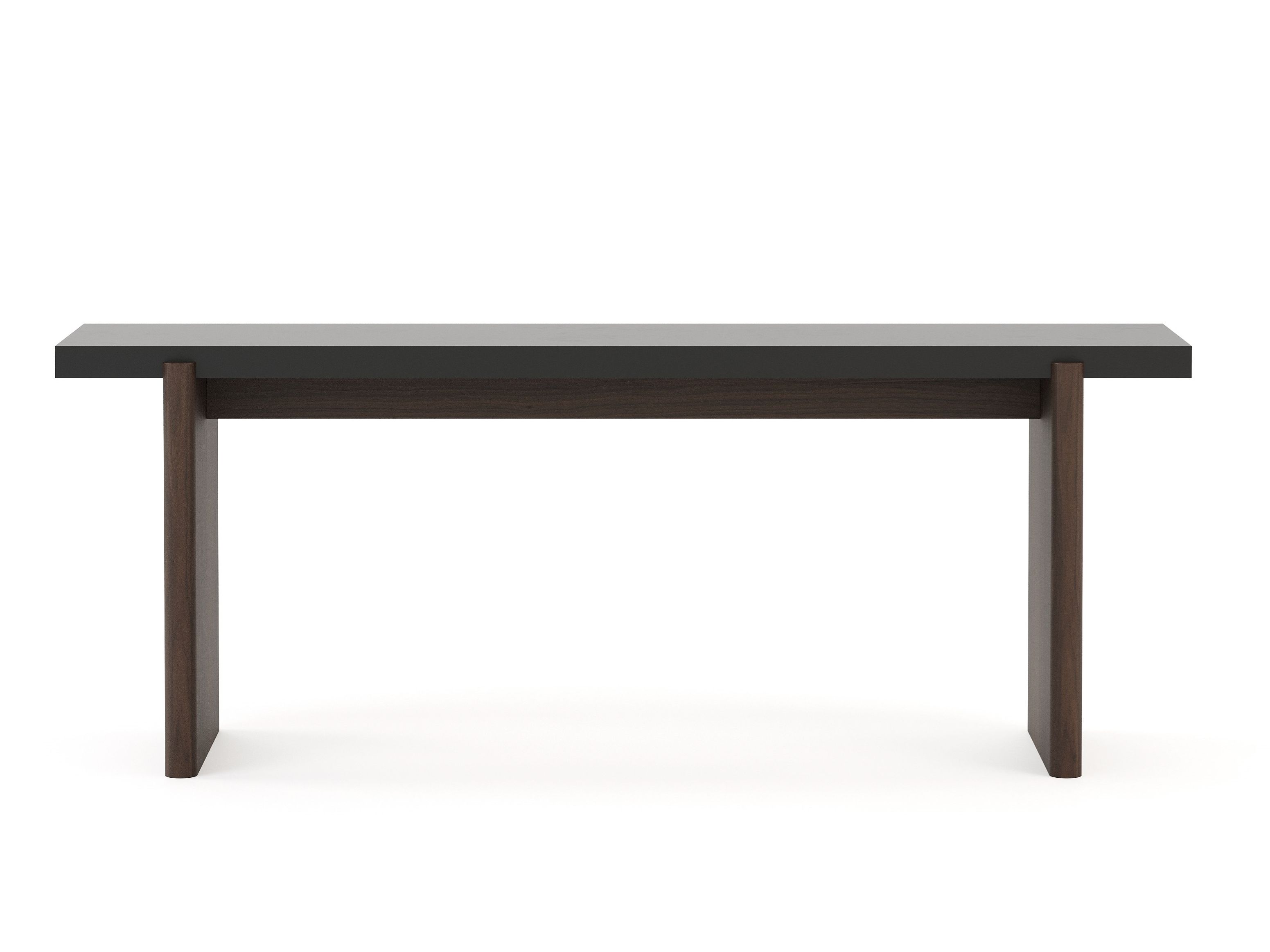 Прямоугольная консоль из грецкого ореха Stylish Club Natur ARCH-00142230 - Вид №1