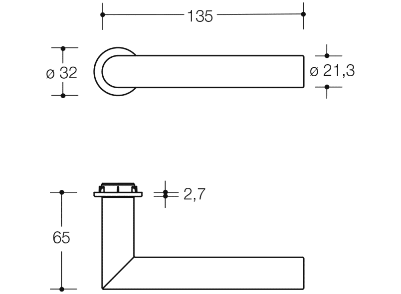 162PBMX02230 Свободно занятое множество HEWI System 162 | Polyamid  - Вид №1