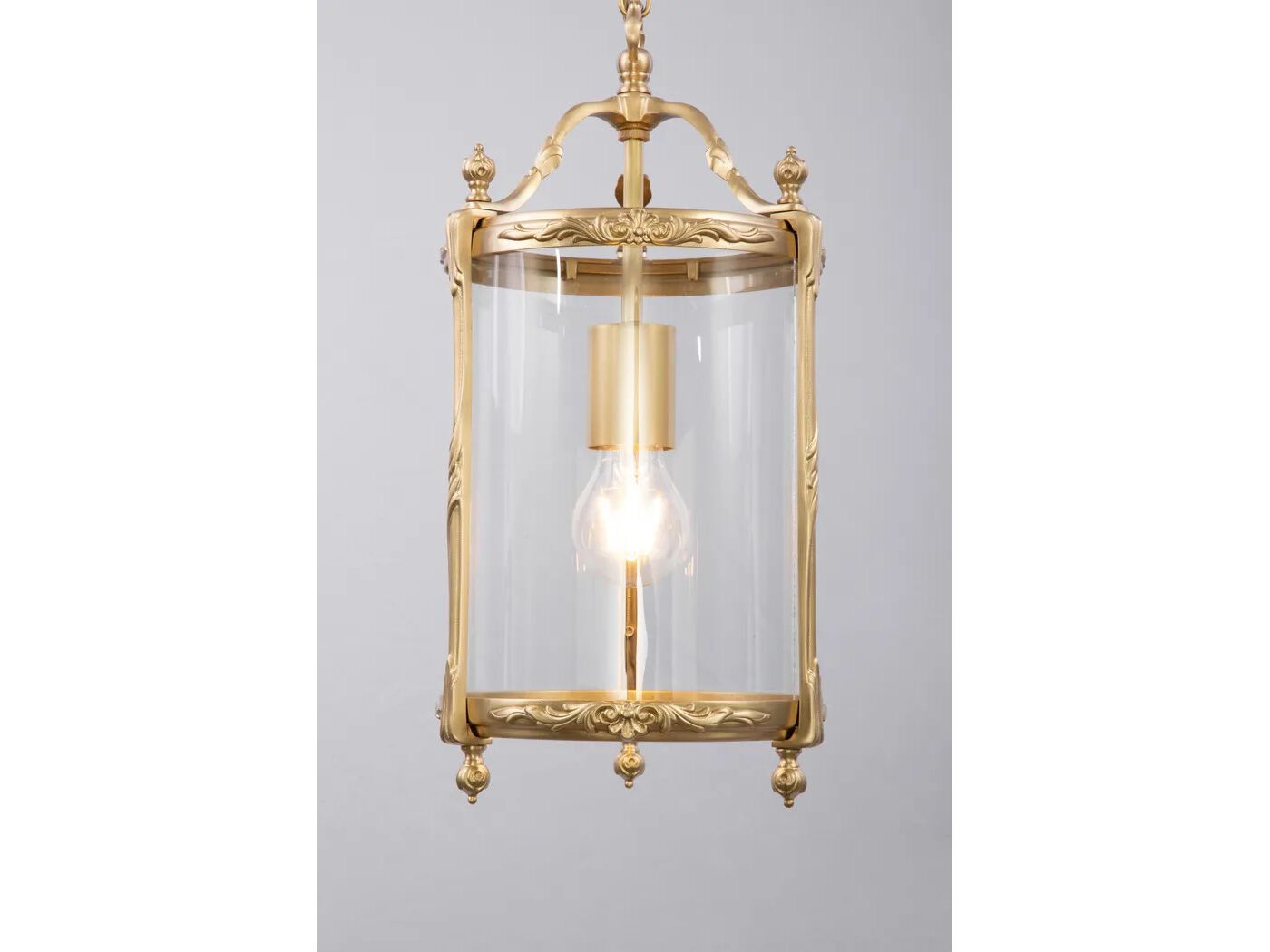 Латунный подвесной светильник Patinas Lighting Laterna ARCH-00130937 - Вид №1